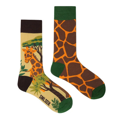 1 Pair Man Women Sock Original AB Tide Socks Colorful Cat Dog Koala Cow Cotton Socks Four Seasons Unisex Socks for Birthday Gift