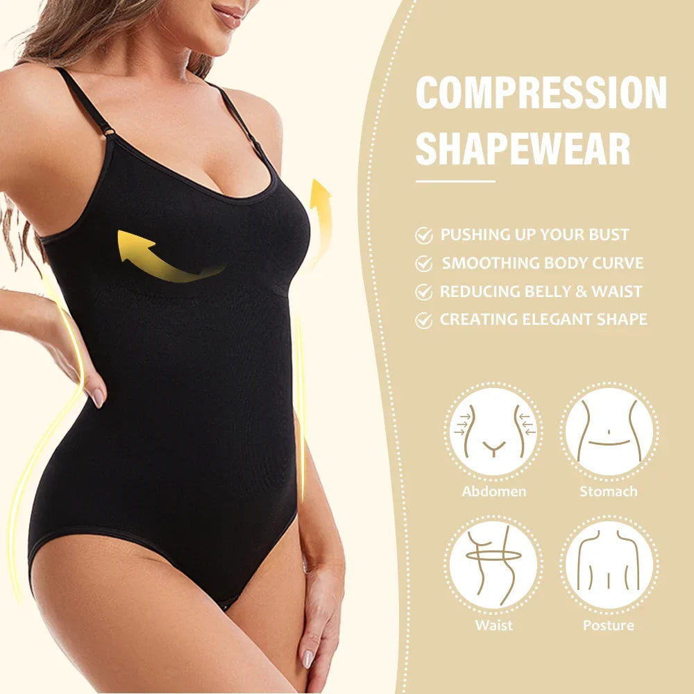 ✨ Combinaison Gainante Femme – Body Shaper Sculptant et Invisible ✨