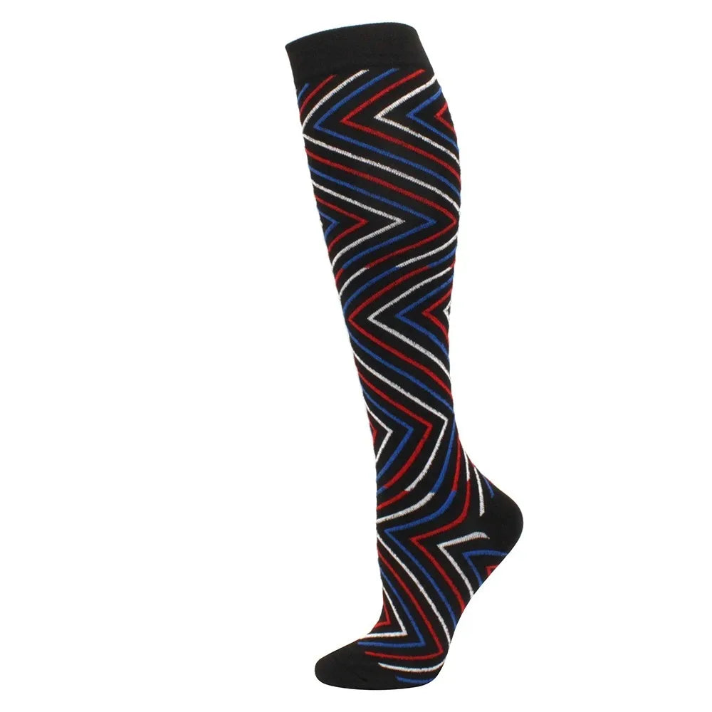 1 paire de Chaussettes de Compression pour Hommes et femmes  – Running, Basket, Cyclisme & Prévention Médicale