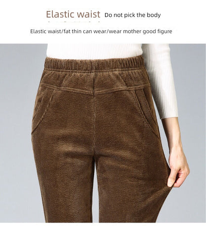 Leggings Épais Droit – Automne/Hiver 2025 /Autumn and Winter New Thick Loose Slim Looking Straight Leggings