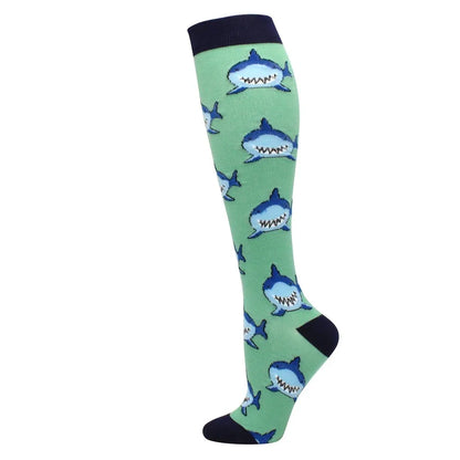 1 paire de Chaussettes de Compression pour Hommes et femmes  – Running, Basket, Cyclisme & Prévention Médicale