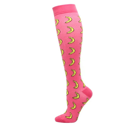 1 paire de Chaussettes de Compression pour Hommes et femmes  – Running, Basket, Cyclisme & Prévention Médicale