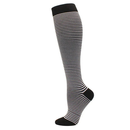 1 paire de Chaussettes de Compression pour Hommes et femmes  – Running, Basket, Cyclisme & Prévention Médicale