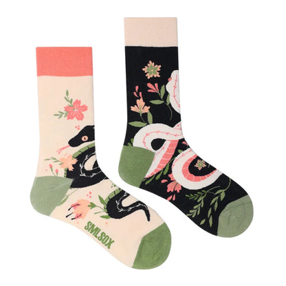 1 Pair Man Women Sock Original AB Tide Socks Colorful Cat Dog Koala Cow Cotton Socks Four Seasons Unisex Socks for Birthday Gift