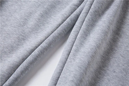 Survêtement Homme Automne 2 Pièces – Sweat à Capuche Imprimé + Pantalon à Cordon – Ensemble Sportswear & Running