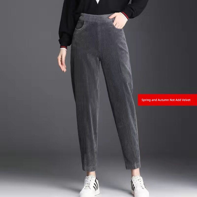 Leggings Épais Droit – Automne/Hiver 2025 /Autumn and Winter New Thick Loose Slim Looking Straight Leggings