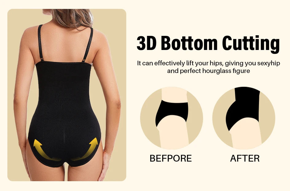 ✨ Combinaison Gainante Femme – Body Shaper Sculptant et Invisible ✨