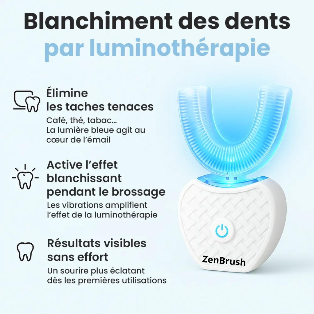 Rapide & Éfficace La brosse à dents U Brush®